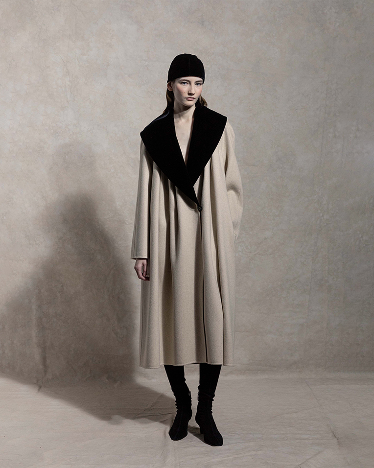 TRUFFLE 松露双绒大衣