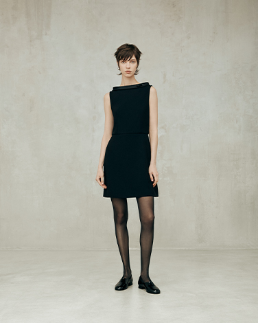 HEPBURN 黑色连衣裙
